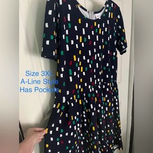 LulaRoe Women’s Dress - Size 3XL
